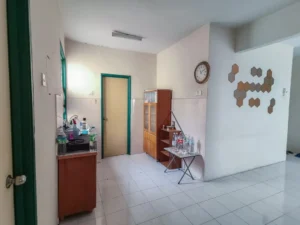 Ruang utiliti berhampiran dapur Apartment Vista Pinggiran