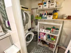 Ruang utiliti dan laundry townhouse Casa Bluebell Cybersouth
