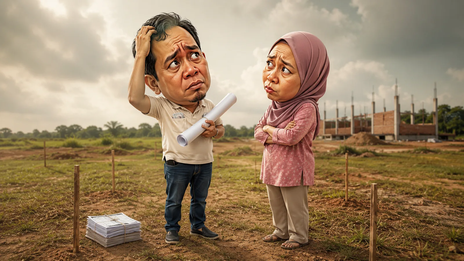 Bina Rumah Atas Tanah Sendiri? Kenali Dulu Realiti Kos Sebelum Nekad