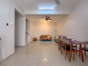 Townhouse Desa Jati Nilai - ruang tamu