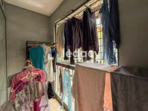 Ruang kering dan balkoni apartment Gugusan Mawar Kota Damansara