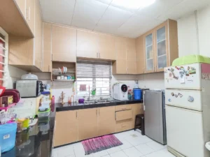 Dapur basah sudut lain banglo setingkat Taman Kota Perdana