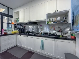 Dapur kering rumah teres 2 tingkat Taman M Aruna Rawang, listing hartanah Ejen Syakir Zainol