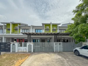 Kedudukan kawasan rumah teres 2 tingkat Taman M Aruna Rawang, listing hartanah Ejen Syakir Zainol