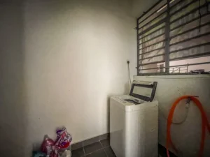 Ruang basuh (yard) servis apartment Silk Sky Balakong, listing hartanah Ejen Syakir Zainol