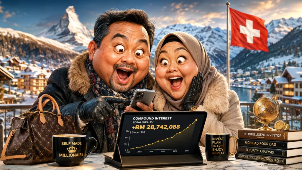 Cara bina simpanan jutawan persaraan melalui kuasa compounding interest