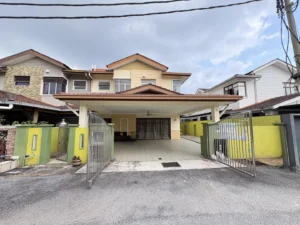 Semi-D Taman Kajang Impian Bangi, pandangan hadapan rumah