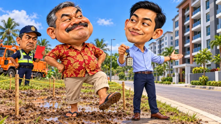 Lot lidi berbanding apartmen: lima risiko yang perlu disemak